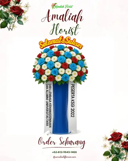 Standing Flowers President University Convention Center Jababeka